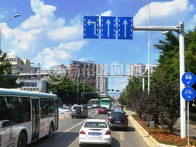 BZG-007，交通標志桿，分道標志桿