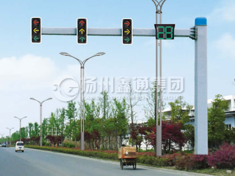 XHDG-013，扁八角信號(hào)燈桿